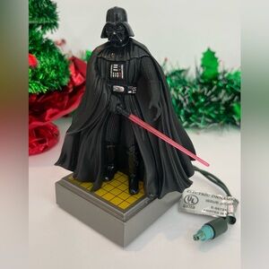 Vintage Darth Vader 1997 Magic Light and Sound Hallmark Ornament- Works!